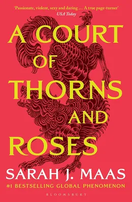 Portada de A Court of Thorns and Roses, de Sarah J. Maas