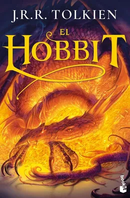 Portada de El Hobbit, de J. R. R. Tolkien